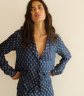 ELENE TOP -- BLEU TAORMINA PAISLEY