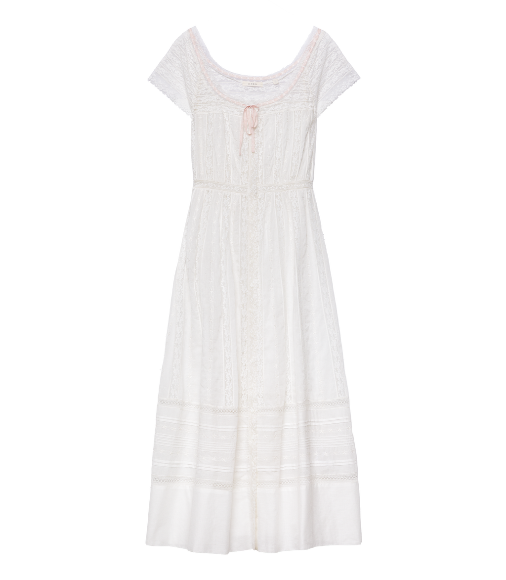 GEORGIANA DRESS -- SALT