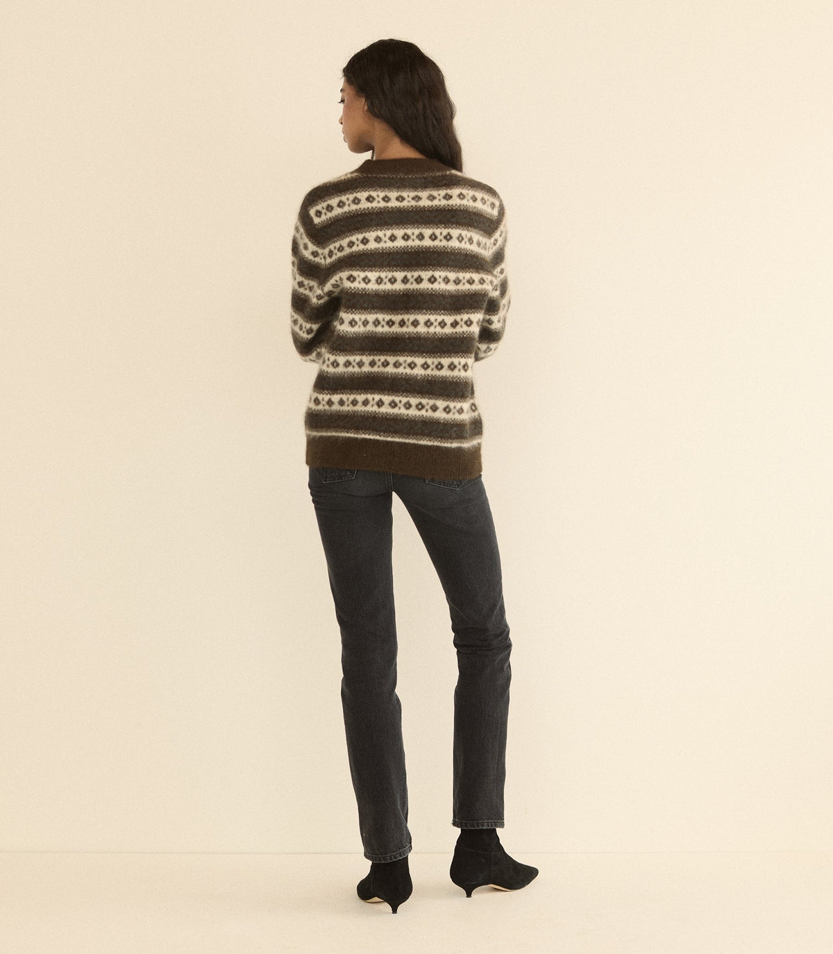 MYLES SWEATER -- SANDHAMM JACQUARD