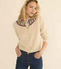 OLYMPE CASHMERE CARDIGAN -- COTTAGE