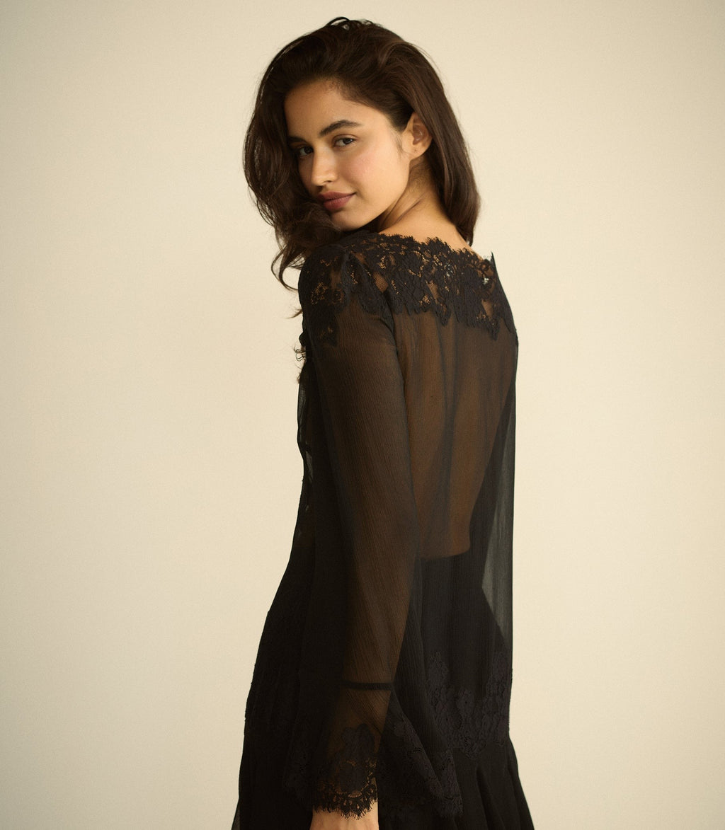 ARMANCE DRESS -- BLACK