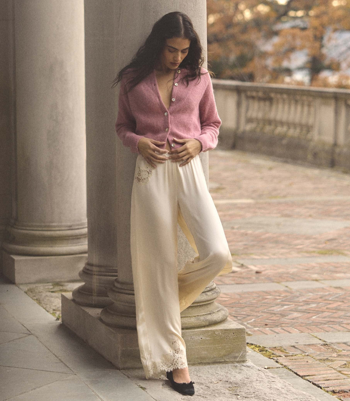 PETRA CARDIGAN -- ROSEBUD
