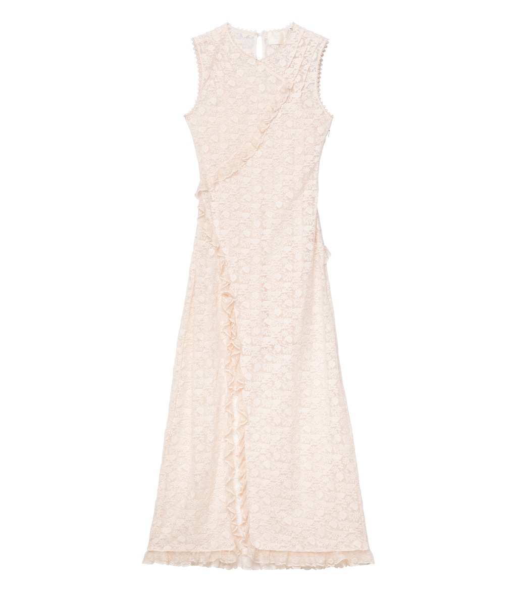 ANABELIA DRESS -- SOFT CAMELLIA