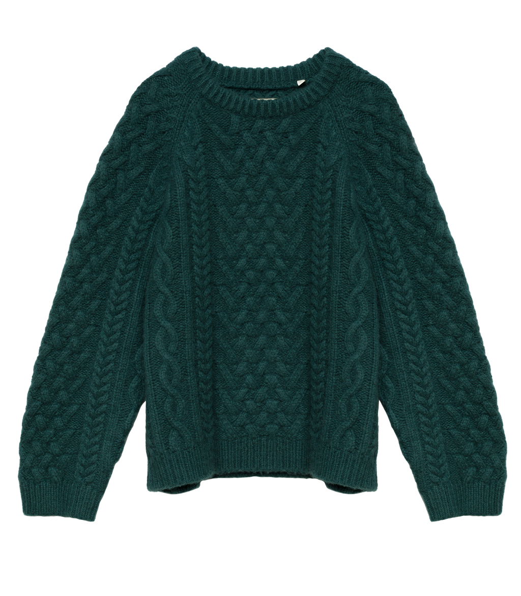 CLARENDON SWEATER -- SEA CLIFF