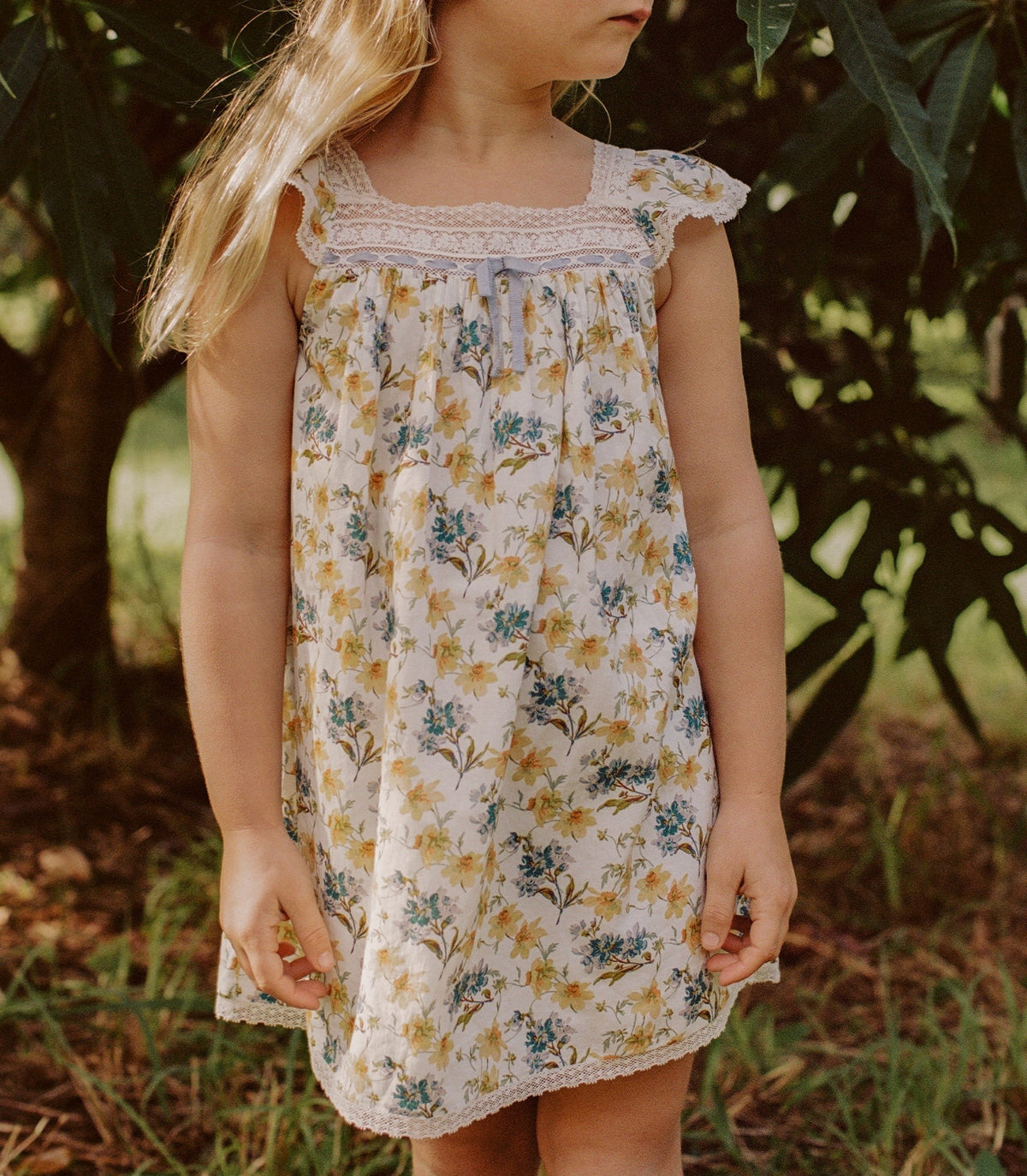 DESSA DRESS -- NARCISSUS BLOOM