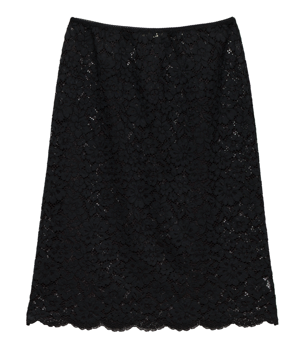 NANDETTE SKIRT -- BLACK