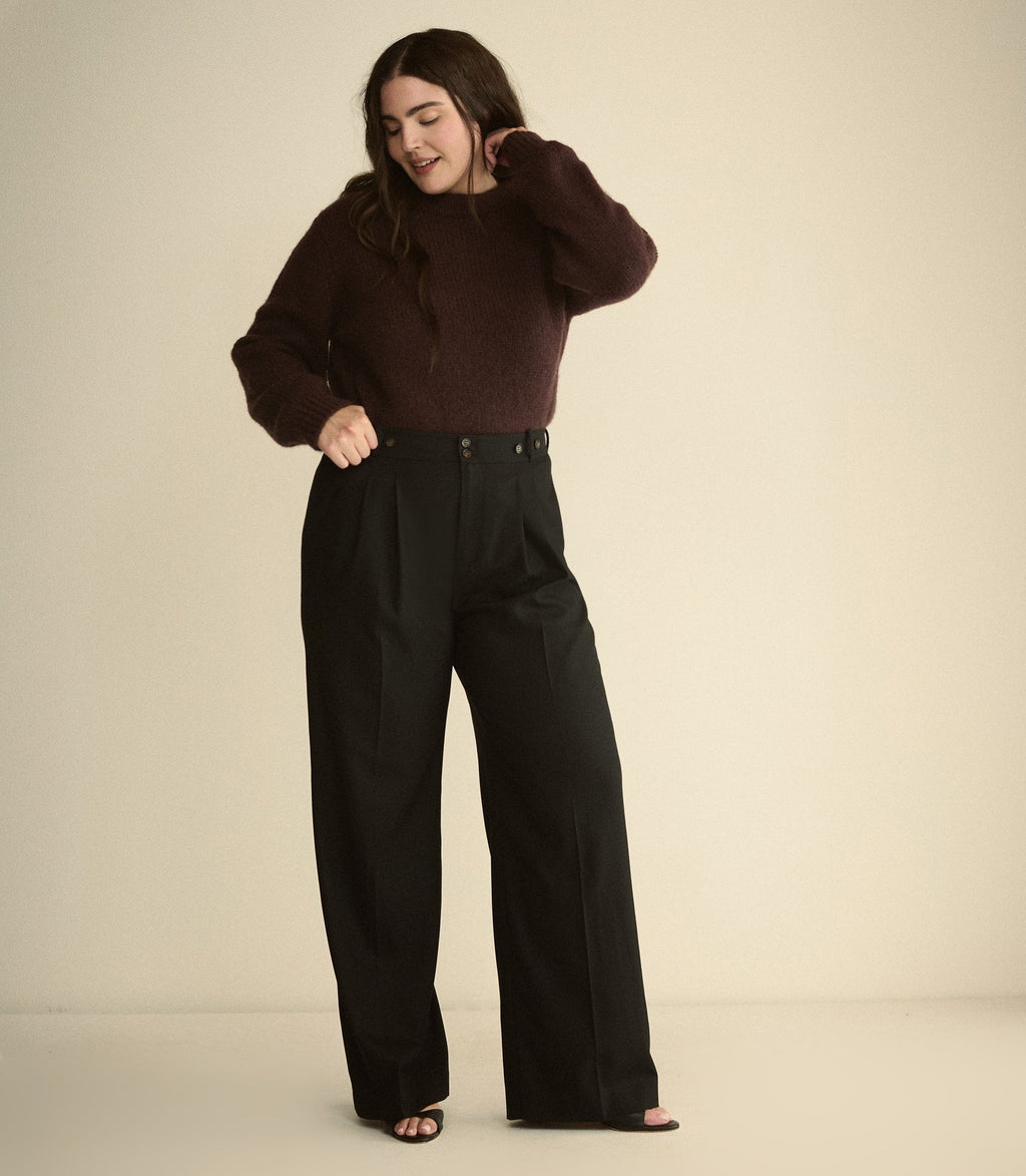 OLIVIA PANT -- BLACK