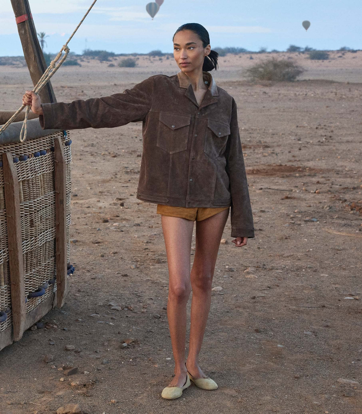 SEDONA SUEDE SHORT -- BARREL