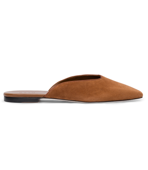 ADAIR SLIDE -- TORTOISE SUEDE
