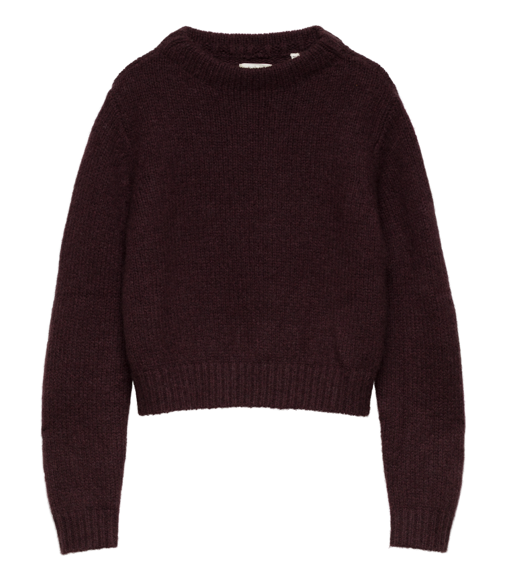 MAIRE SWEATER -- RED UMBER