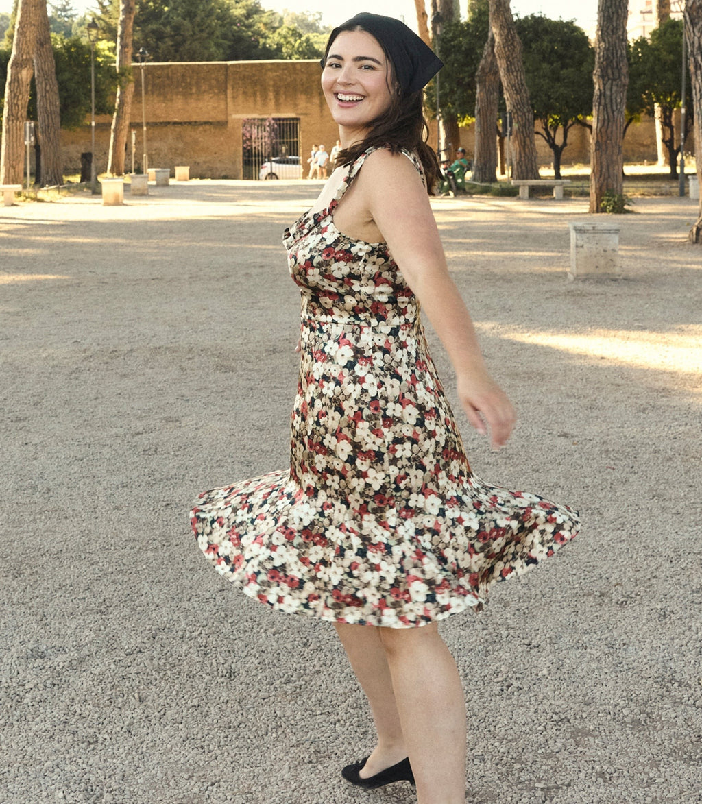 DONIELLE DRESS -- WILDFLOWER BRAMBLE