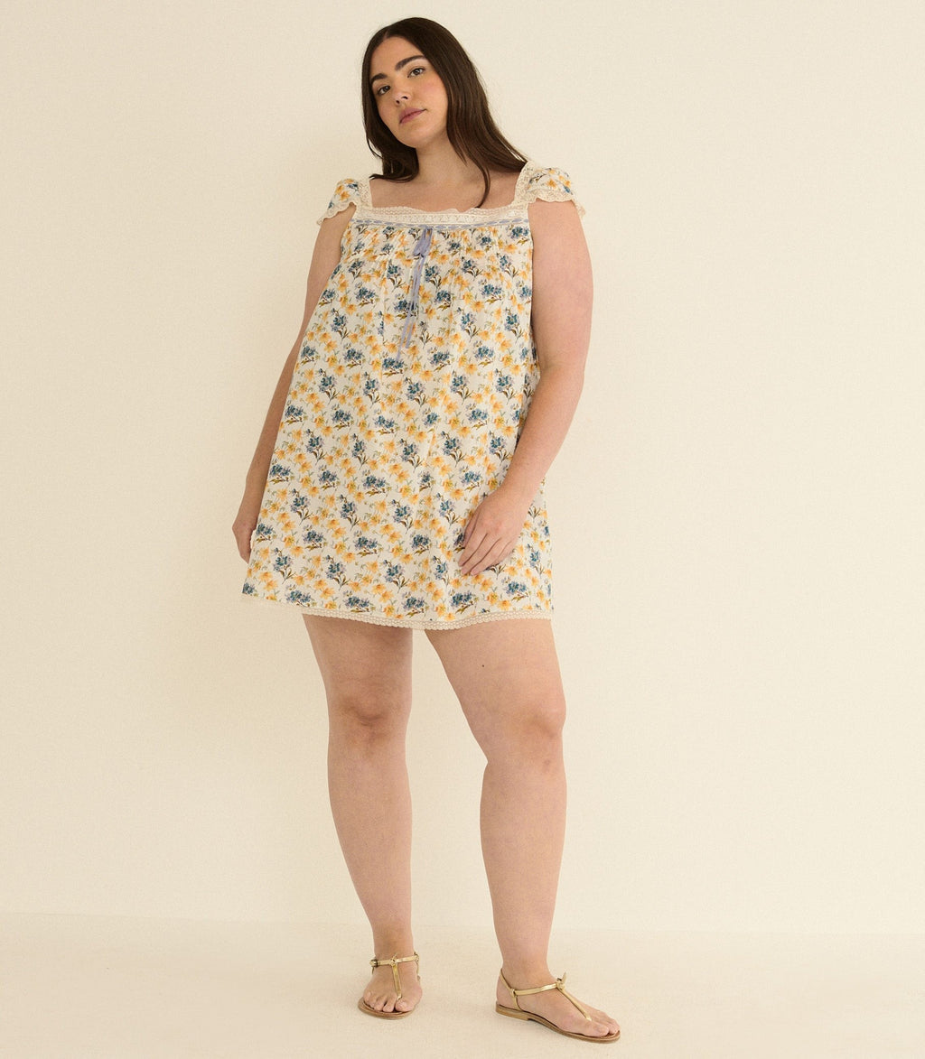 SIRONA DRESS -- NARCISSUS BLOOM